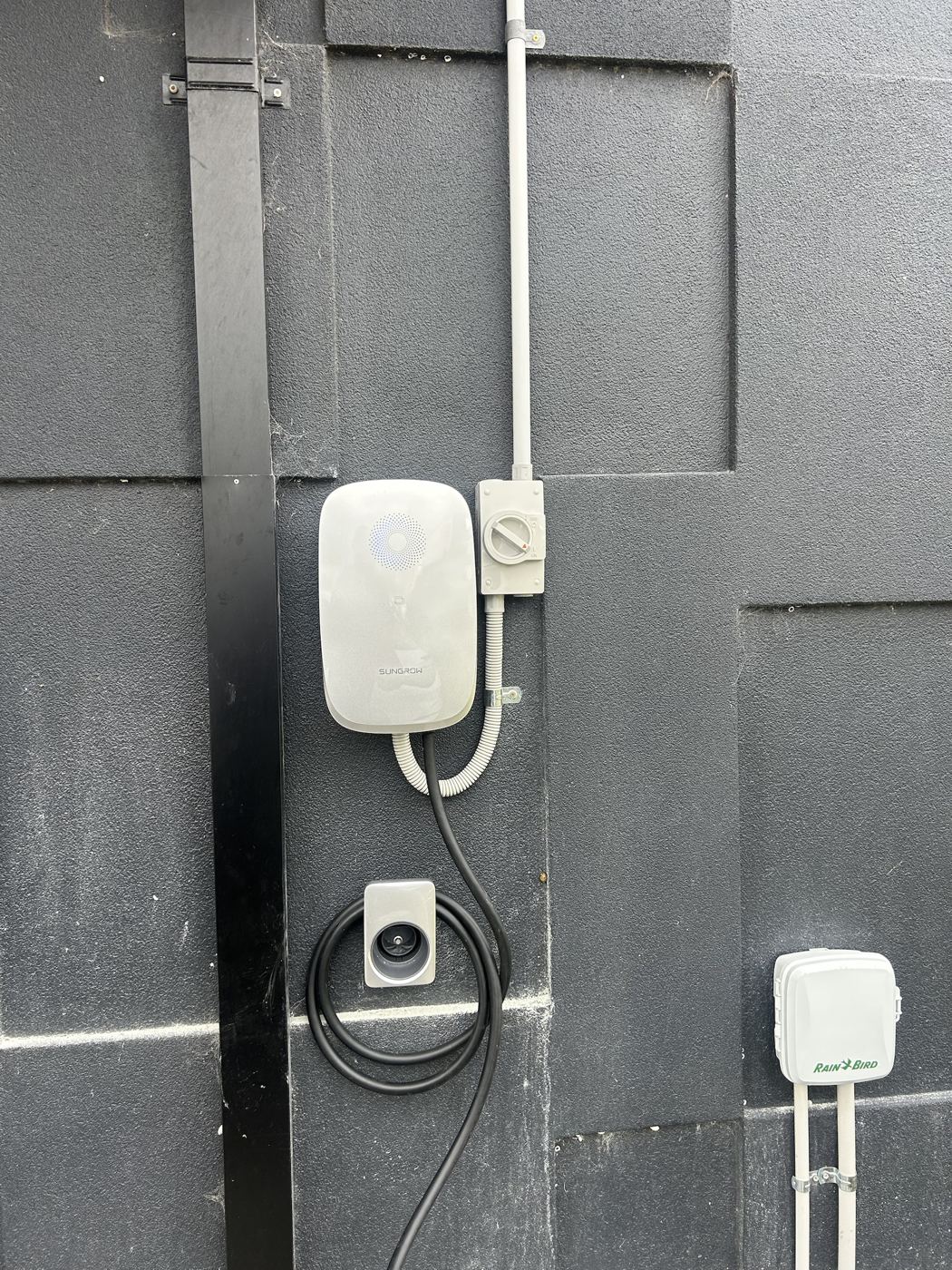 Sungrow EV charger installed by Redtail Energy
